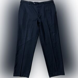 Brioni Blue Dress Pants Classic Straight-Leg